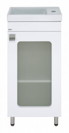 Тумба Урал-40 прямая со стекл.  с раков. меб. Енисей 40 с/о