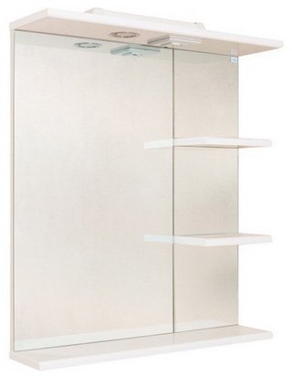 Зеркало Onika КОРАЛЛ 60.01 полки справа