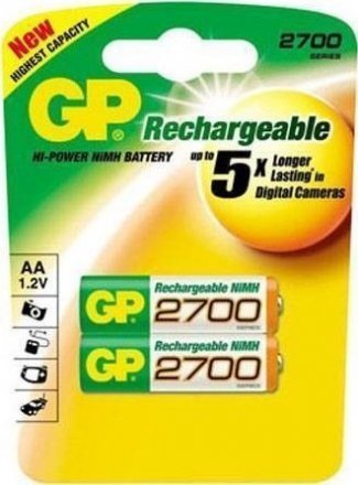 Аккумулятор GP R6 2700 AAHC  BL-2  20126