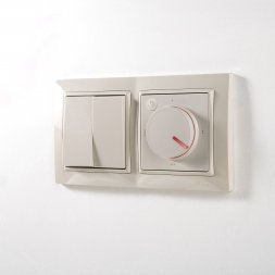 Выключатель двухклавишный (слоновая кость) W1120003 Werkel 732687