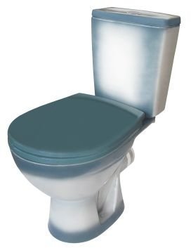 Унитаз-компакт СОЛО горизонт. вып. 2-х реж.арматура сид.полипр. зеленый Вн Ун3313