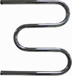 Полотенцесушитель водяной ТЕРА М 500х400  нар.р. 3/4 (ПСВ-44-01) без кронш.